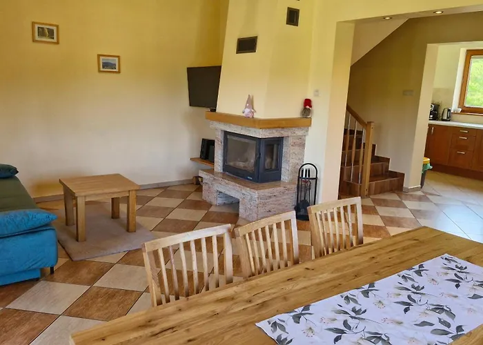 بيت للعطل Wichrowy Gron كوربييلوف